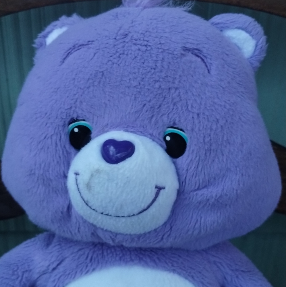 Care Bears American Greetings 2012 Harmony Purple 12” Bear Sitting Plush Kidcore - Picture 6 of 12
